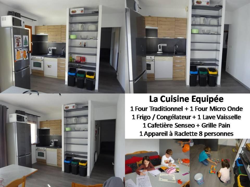 Appartement 8-10 Personnes Superdevoluy Hautes Alpes Rez De Chaussee Vue Panoramique 3 Chambres Saint-Étienne-en-Dévoluy Exterior foto